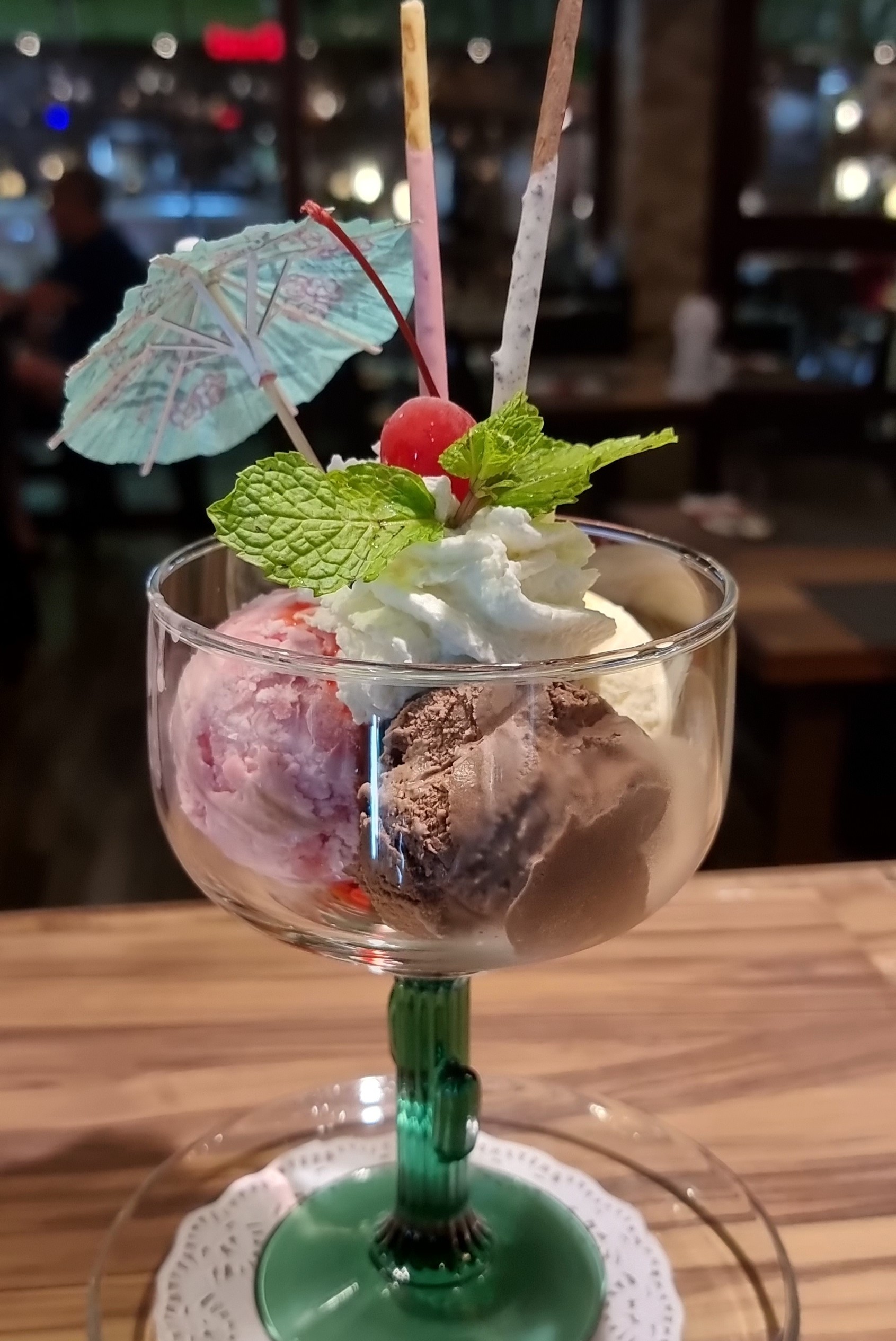 Ice Cream Menu
