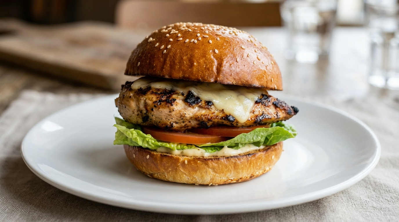 Grilled Chicken Burger