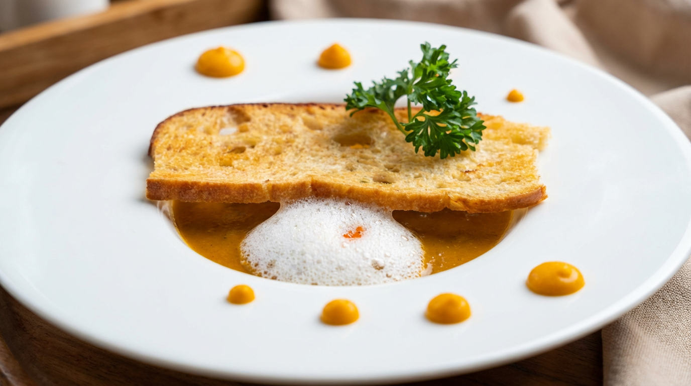 Cognac infused Lobster Bisque