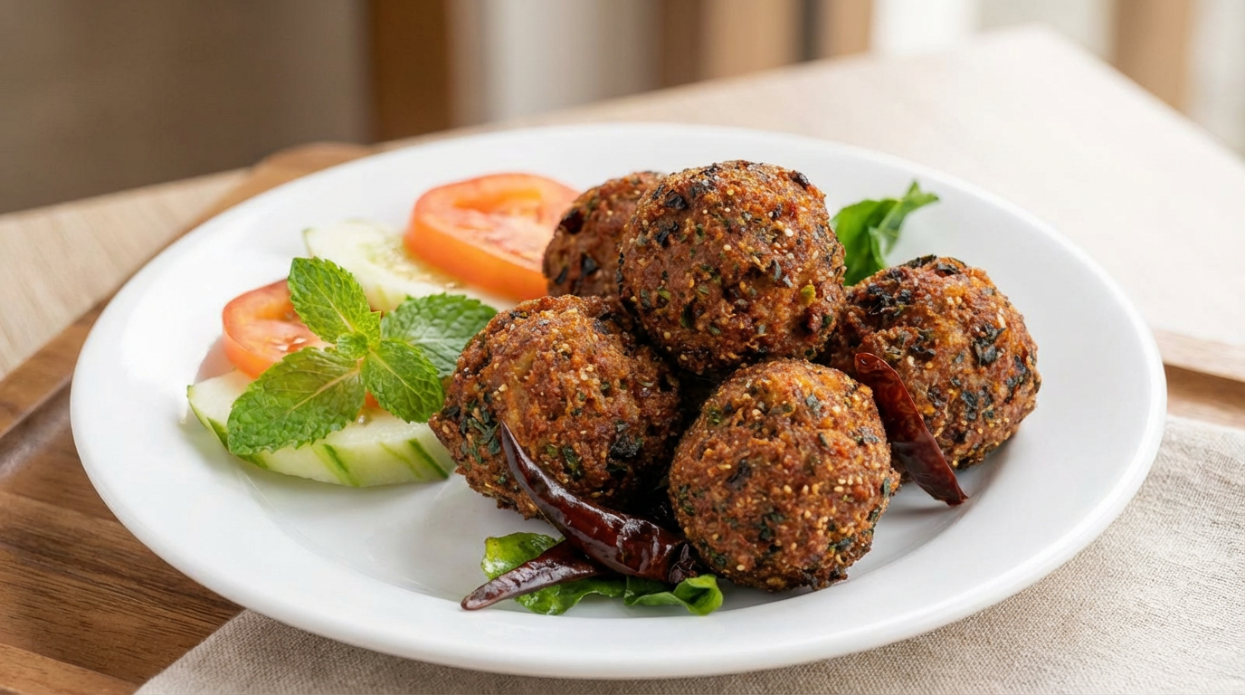 Larb Moo Tod Balls
